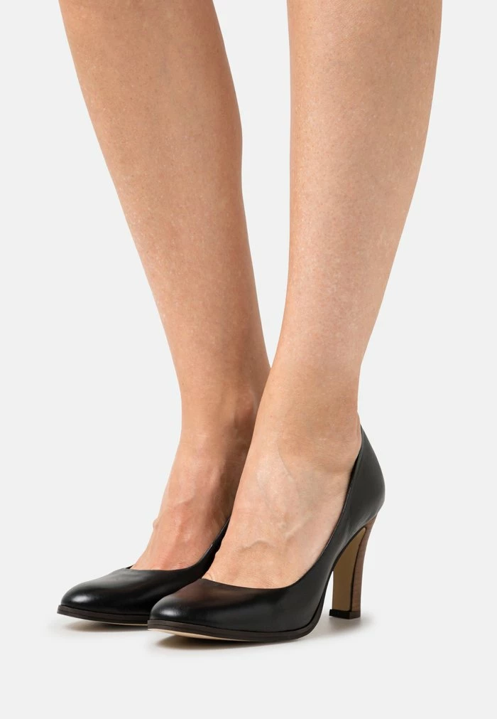 Pier One LEATHER - Classic Heels - Black 1 Pier One LEATHER - Classic Heels - Black