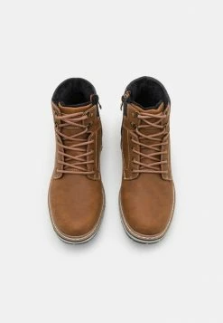 Pier One Lace-up Ankle Boots - Dark Brown -Pier One Shop 609cf1934cbc48918e0e0404879c803a