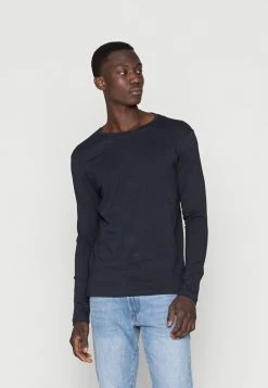 Pier One 2 PACK UNISEX - Long Sleeved Top - Dark Blue/dark Red -Pier One Shop 61b6ea2de3244e4097278edfbdcdf5e0