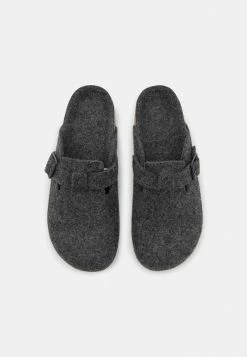 Pier One UNISEX - Slippers - Dark Grey -Pier One Shop 62a621ccc92a457a97bbbf02997349e8