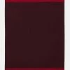 Pier One BEACH TOWEL 150X100CM 550GSM - Beach Towel - Bordeaux/red