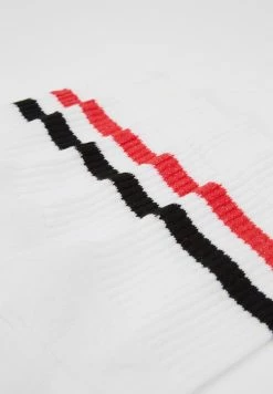 Pier One 5 PACK - Socks - White/red/black -Pier One Shop 64438c52cf7c48bd8e9b885796ff3199