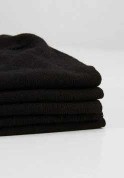 Pier One 5 PACK - Trainer Socks - Black -Pier One Shop 64531cf3ba0c464b8b6e4c1e1229d161