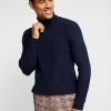 Pier One Jumper - Mottled Dark Blue