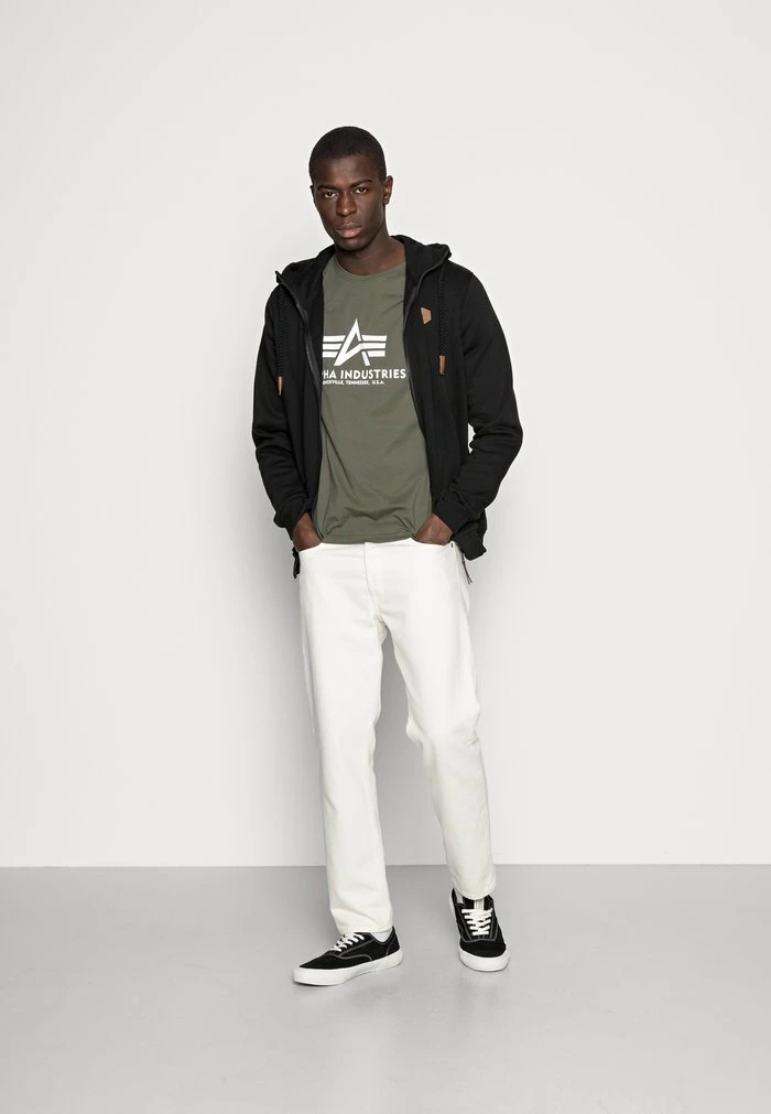 Pier One Zip-up Sweatshirt - Black 2 Pier One Zip-up Sweatshirt - Black - Image 2