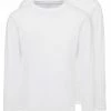 Pier One 2 PACK - Long Sleeved Top - White