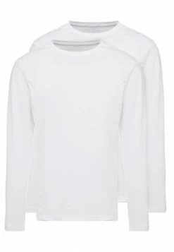Pier One 2 PACK - Long Sleeved Top - White