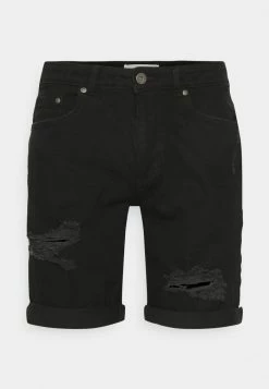 Pier One Denim Shorts - Black