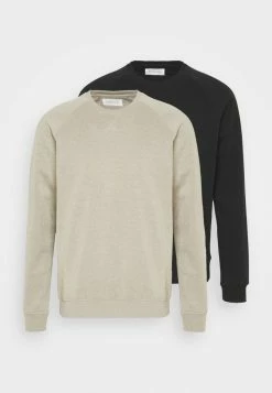 Pier One 2 PACK - Sweatshirt - Tan/black 12 Pier One 2 PACK - Sweatshirt - Tan/black -Pier One Shop 6a7cffa918a047328320e3fd00079391