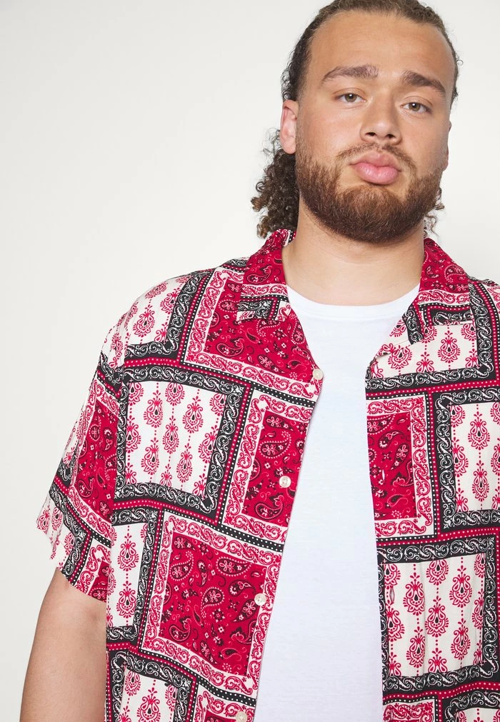 Pier One PAISLEY - Shirt - Red-beige 6 Pier One PAISLEY - Shirt - Red-beige - Image 6