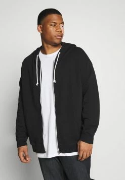 Pier One Zip-up Sweatshirt - Black