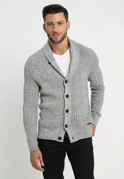Pier One Cardigan - Mottled Dark Grey