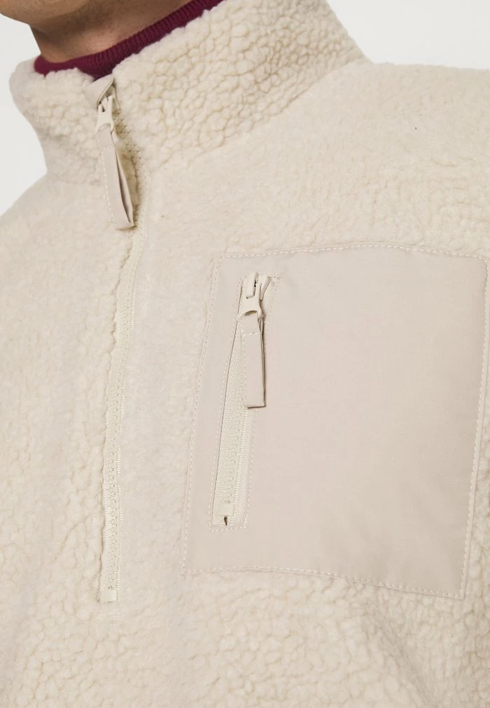 Pier One Fleece Jumper - Stone 5 Pier One Fleece Jumper - Stone - Image 5