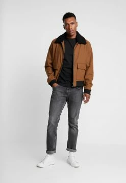 Pier One 3 PACK - Basic T-shirt - Black