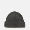 Pier One SHORT MICRO BEANIE UNISEX - Beanie - Grey