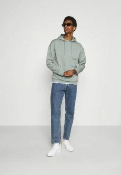 Pier One 2 PACK - Hoodie - Black/green