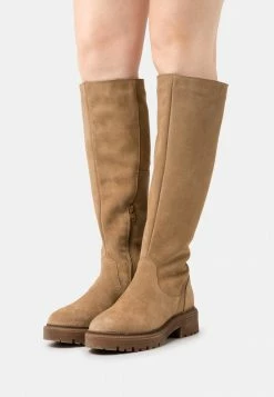 Pier One LEATHER - Boots - Beige