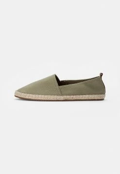 Pier One RENA ESPADRILLE UNISEX - Espadrilles - Olive