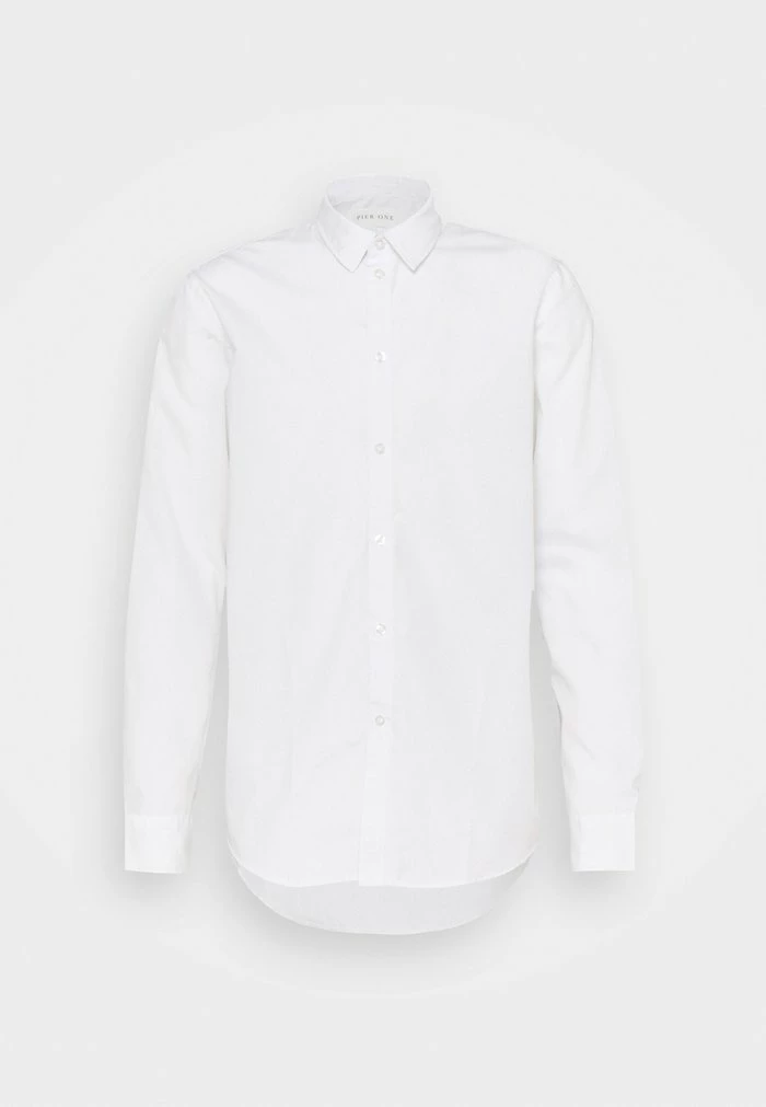Pier One 2 PACK - Formal Shirt - White/black 4 Pier One 2 PACK - Formal Shirt - White/black - Image 4