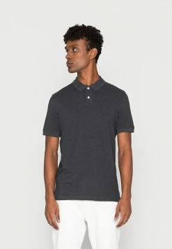 Pier One 2 PACK - Polo Shirt - Dark Grey/black -Pier One Shop 736206f6bd11467bac75216f7b7e1799