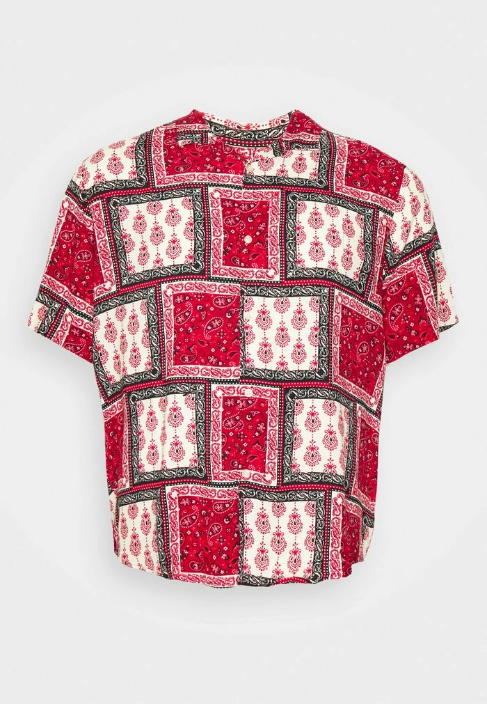 Pier One PAISLEY - Shirt - Red-beige 7 Pier One PAISLEY - Shirt - Red-beige - Image 7