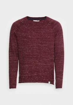 Pier One Jumper - Mottled Bordeaux -Pier One Shop 74ec68042b054602a3d2d2f9a01a658c