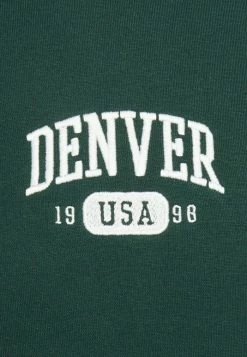 Pier One DENVER COLLEGE HOODIE - Sweatshirt - Green 5 Pier One DENVER COLLEGE HOODIE - Sweatshirt - Green -Pier One Shop 752110e4a87f4d94834d2533b6a901a1