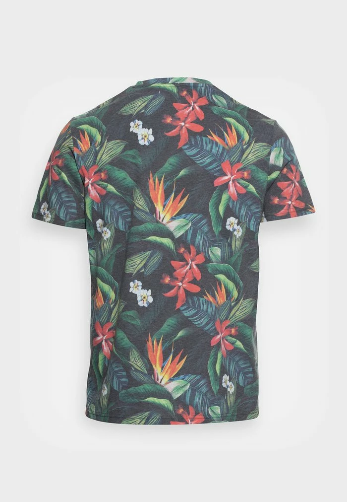 Pier One UNISEX - Print T-shirt - Red/blue 2 Pier One UNISEX - Print T-shirt - Red/blue - Image 2