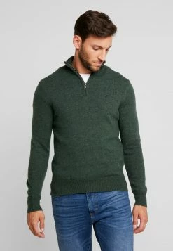Pier One Jumper - Mottled Dark Green