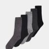 Pier One 5 PACK - Socks - Grey
