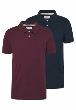 Pier One 2 PACK - Polo Shirt - Dark Blue/bordeaux -Pier One Shop 776db89a31b246aa84d9aeff2a53f14d