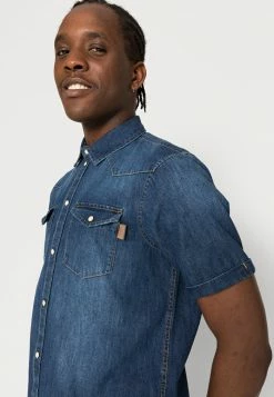 Pier One Shirt - Dark Blue -Pier One Shop 785b24cabc8c4d8fb81212a577be2bb7