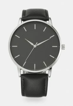 Pier One Watch - Black/silvercoloured