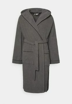 Pier One Dressing Gown - Dark Grey/black