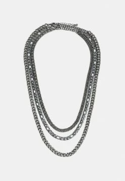 Pier One 3 PACK UNISEX - Necklace - Black