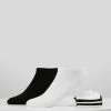 Pier One 7 PACK - Socks - White/black