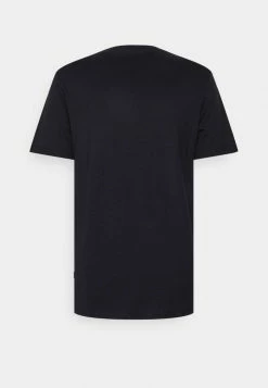 Pier One 5 PACK UNISEX - Basic T-shirt - White/brown/dark Blue