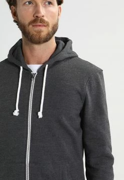 Pier One Zip-up Sweatshirt - Black Melange -Pier One Shop 7bfd95dd1dd7495ba4fa1abbb6fb734c