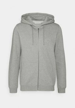 Pier One Zip-up Sweatshirt - Mottled Grey -Pier One Shop 7da821816c1b409b80d595646044aa5c