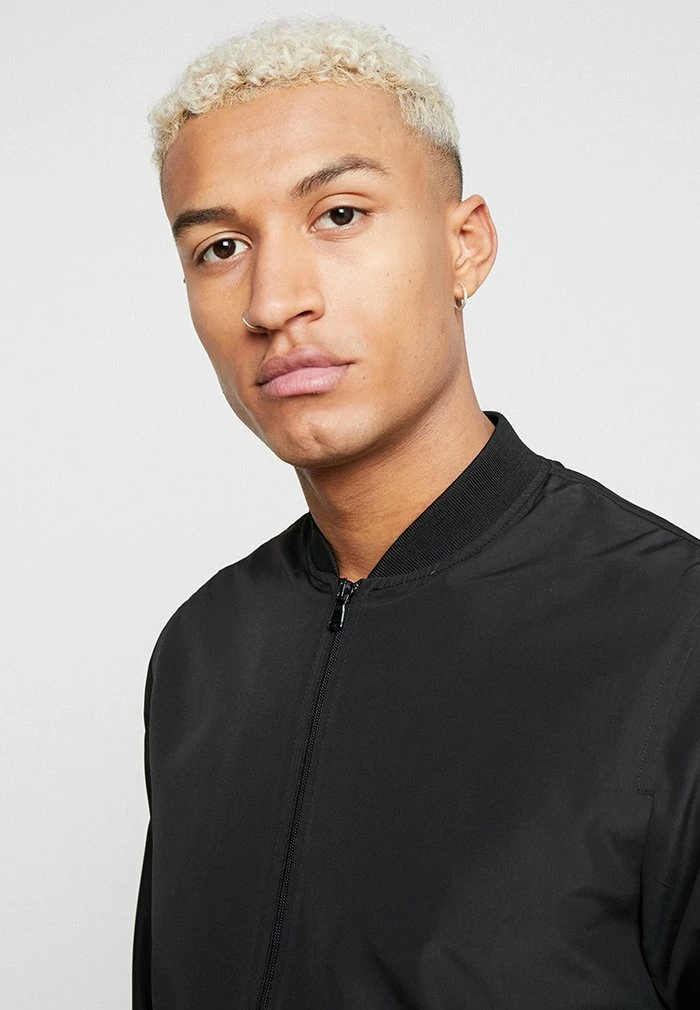 Pier One Bomber Jacket - Black 4 Pier One Bomber Jacket - Black - Image 4