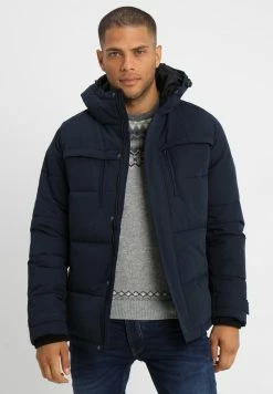 Pier One Winter Jacket - Dark Blue