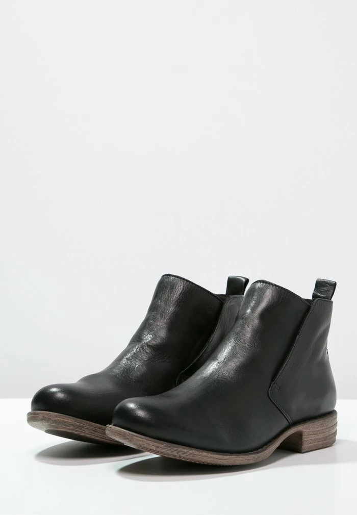 Pier One LEATHER - Ankle Boots - Black 4 Pier One LEATHER - Ankle Boots - Black - Image 4