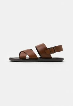Pier One UNISEX - Sandals - Cognac