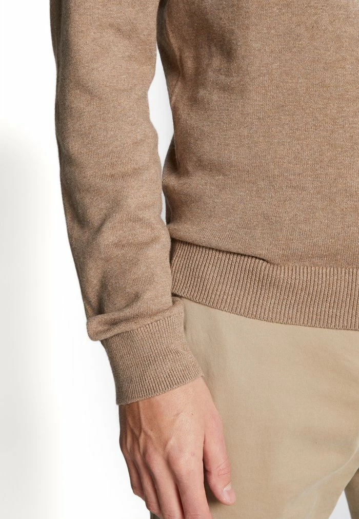 Pier One BASIC CREWNECK - Jumper - Mottled Beige 7 Pier One BASIC CREWNECK - Jumper - Mottled Beige - Image 7