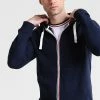 Pier One Zip-up Sweatshirt - Navy