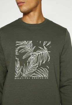 Pier One Sweatshirt - Khaki -Pier One Shop 855dc12b119e416286d5bc0c7204709f