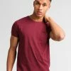 Pier One Basic T-shirt - Bordeaux