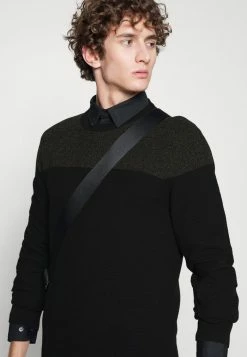 Pier One Jumper - Green/black -Pier One Shop 8767ec746bd5495aa24d13deb239ae26