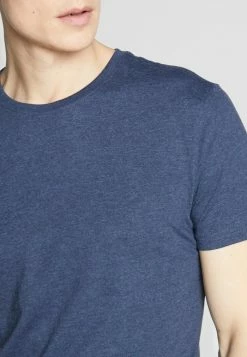 Pier One 3 PACK - Basic T-shirt - Black/white/blue -Pier One Shop 878a6b632a3e4d79b61d9c486c38c510