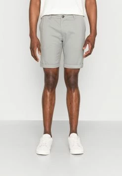 Pier One CHECK SHORTS - Shorts - Grey